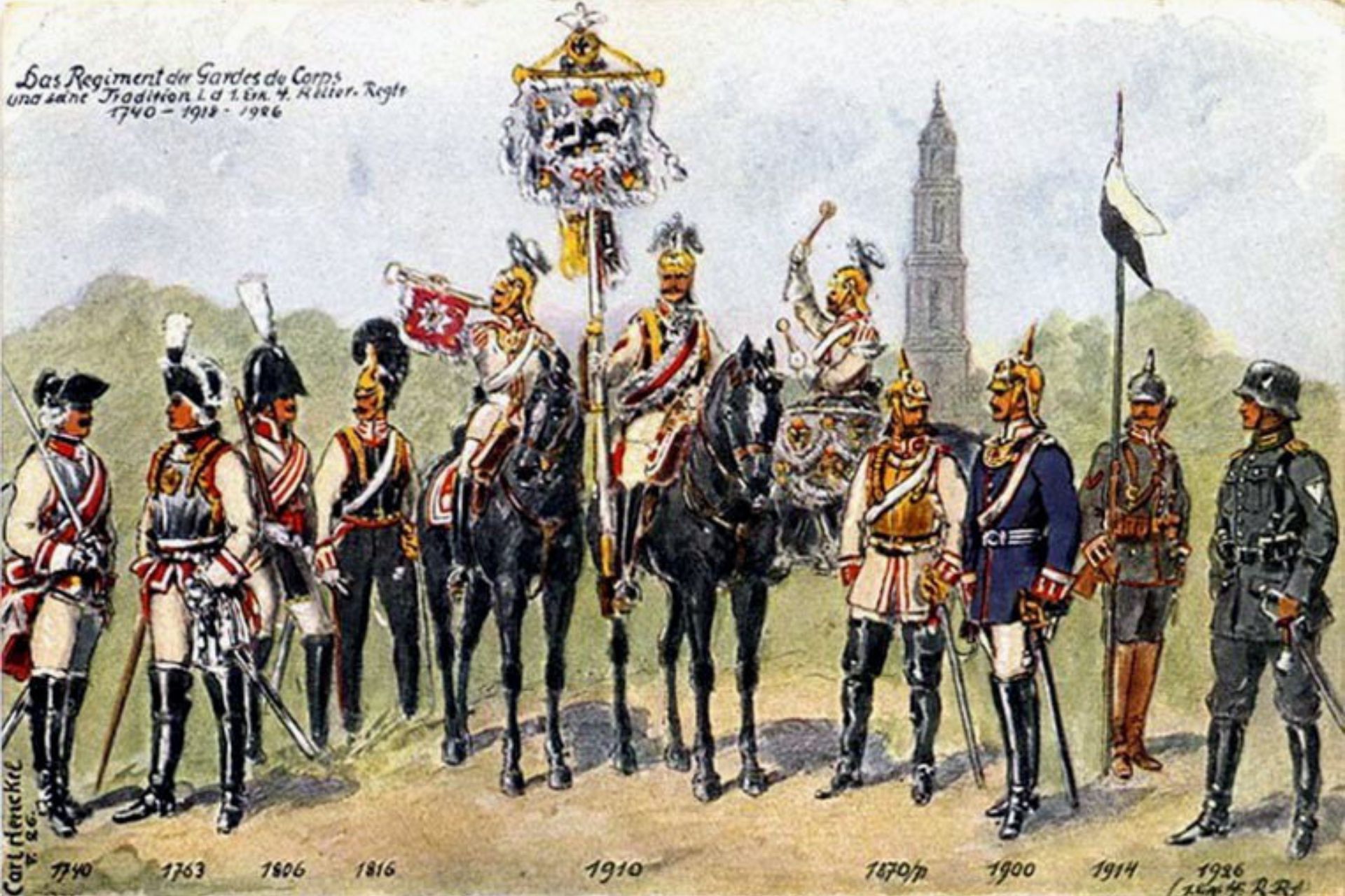 Galerie-der-verschwundenen-Geschichten_RegimentduGardesdesCorps_Uniformen